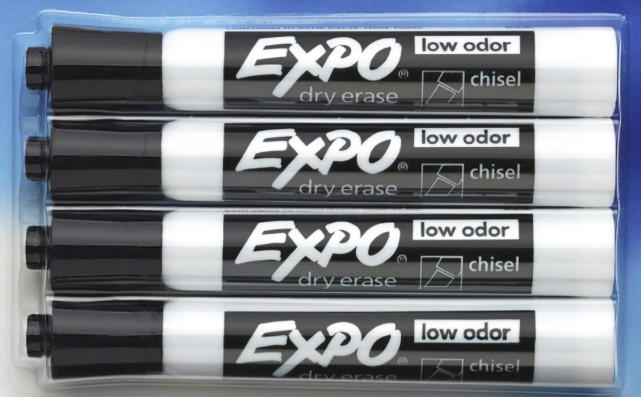 Expo Low-Odor Dry erase markers